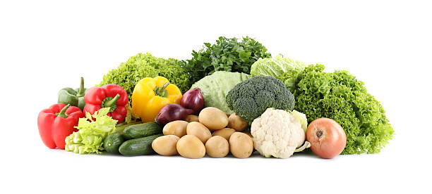 istock Many different ripe vegetables isolated on white 2233144617