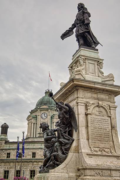 istock Statue of Samuel de Champlain in Quebec City. 2233151578