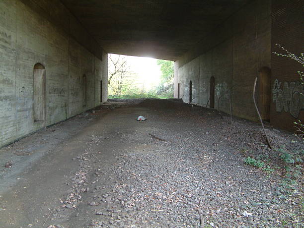 istock Underpass of the former railway line under the A4 2233154309