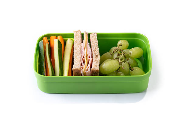 istock Healthy Lunchbox for school with sandwich,fruit and vegetables 2233165545