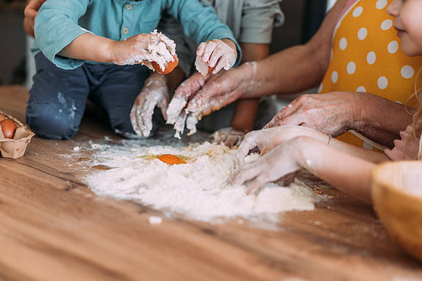 istock Making cookies with grandma. 2233168405