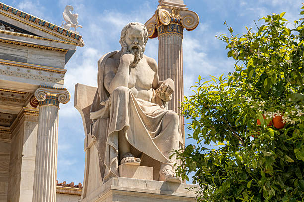 istock Socrates at Academy of Athens, Greece 2233170318