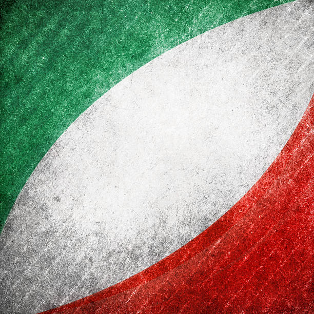 Flag of Italy retro background
