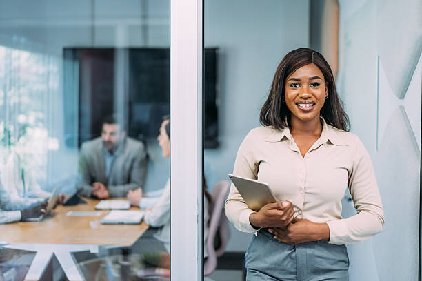 istock Successful businesswoman in the office. 2233172834