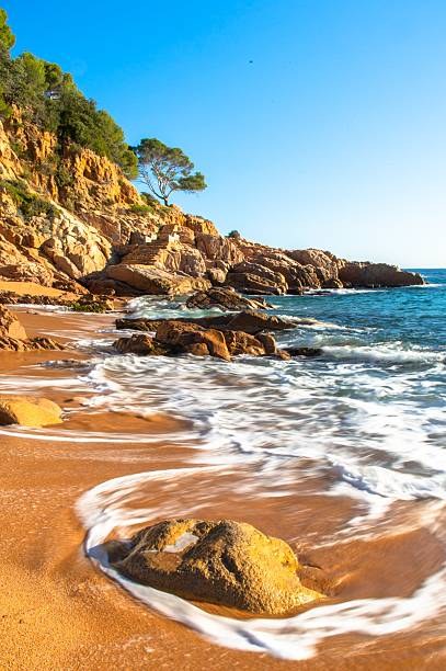 istock Scenic Rocky Coastline with Clear Blue Water 2233182085