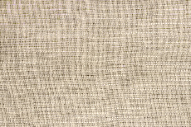 istock Brown linen fabric cloth texture background, seamless pattern of natural textile. 2233184077