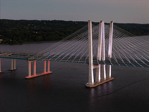 istock Mario M. Cuomo Bridge east tower at dusk 2233187569