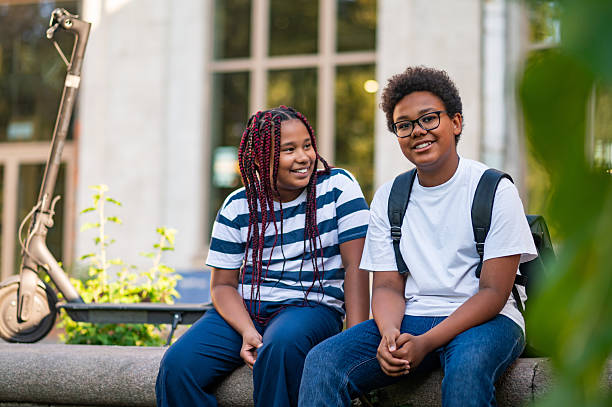 istock Two teens spending time together after schools 2233189134