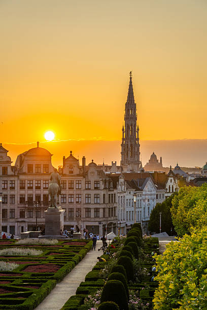 istock Mont des Arts at Sunset. Brussels, Belgium 2233194264