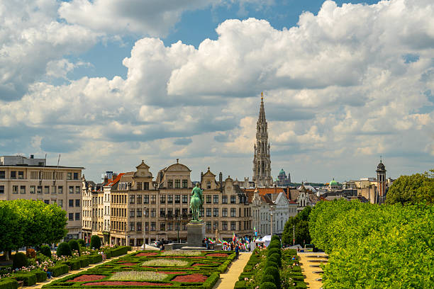 istock Mont des Arts on Sunny Day. Brussels, Belgium 2233194574
