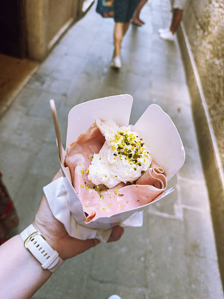 istock Venice, Italy. Takeaway pasta dishes 2233203278