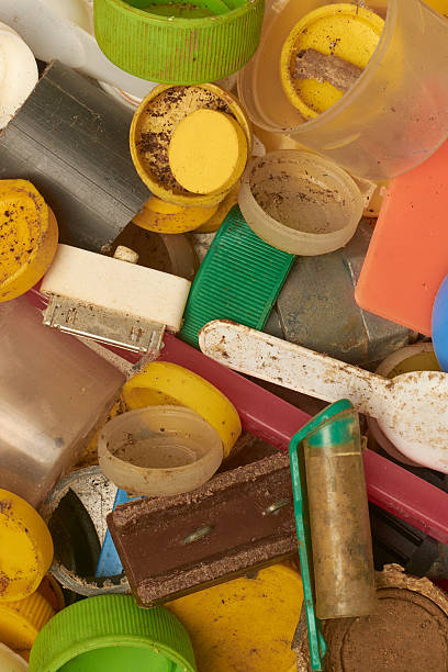 istock pile of dirty small plastic waste in full frame 2233205635