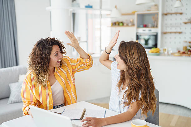 istock Two Women Collaborating on Work from Home in a Bright Modern Apartment 2233213992