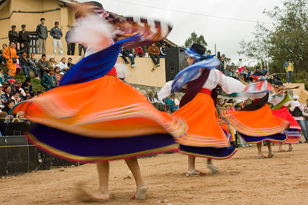 close up of children's dancers' feet lining up on stage