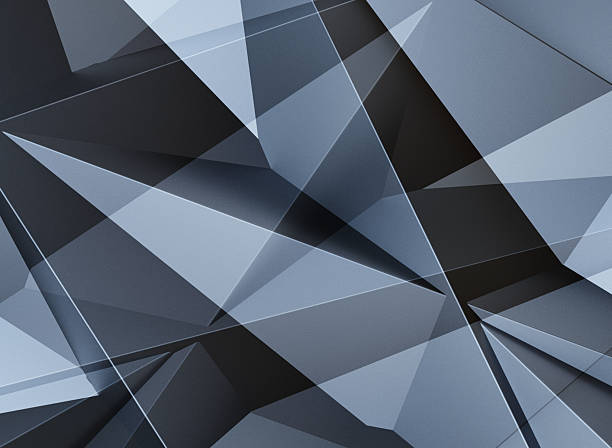 istock Abstract background of polygons on background 2233225016