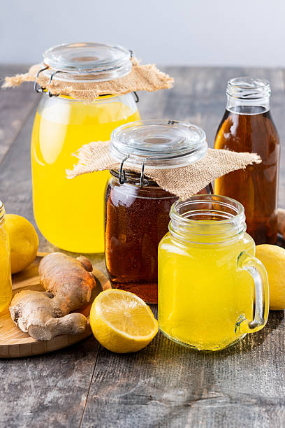 istock Colorful Kombucha Jars and Bottles 2233232845