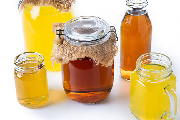 istock Colorful Kombucha Jars and Bottles 2233232944