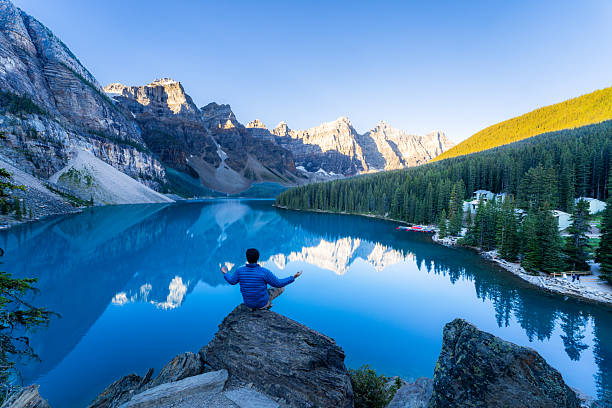 istock Lake Serenity Yoga 2233247880