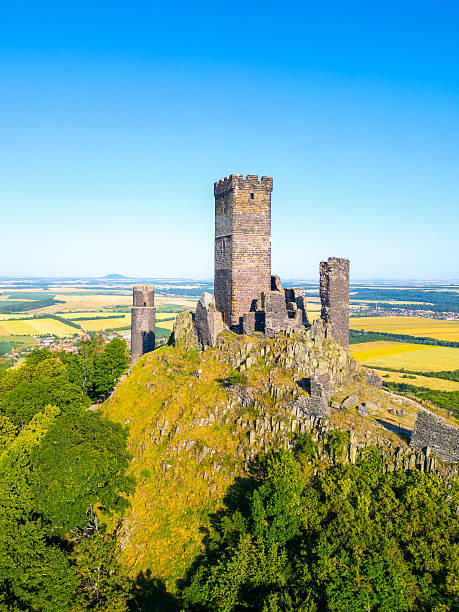 istock Exploring Hazmburk Castle Ruins in Czechia 2233252431