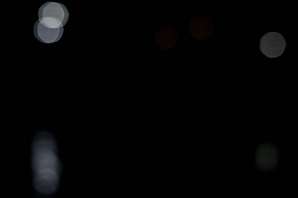 Blured night light. bokeh background, Blur concept . Abstract unfocused blured bokeh light dots background