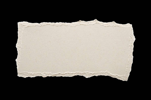 istock Gray ripped paper torn edges strips isolated on black background 2233262200