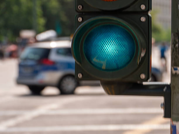 istock Green Traffic Light Indicating Safe Passage for Vehicles 2233262734