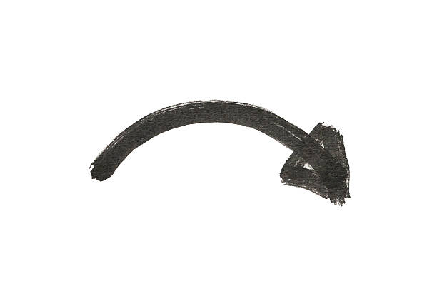 istock hand drawn arrow with black marker on white background 2233265716