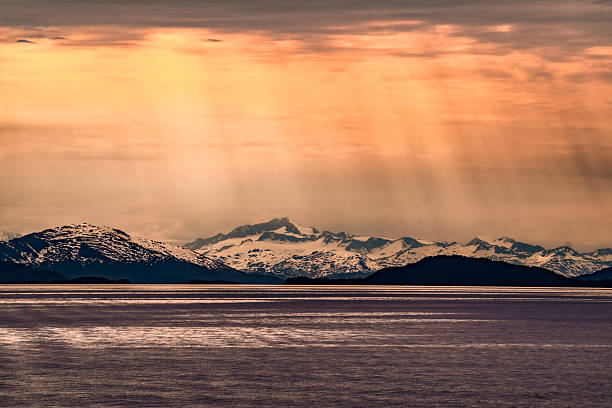 istock Golden Mountain Seascape 2233270447