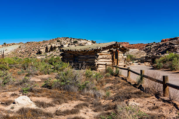 Wolfe Ranch in Arches National Park, Utah, USA.