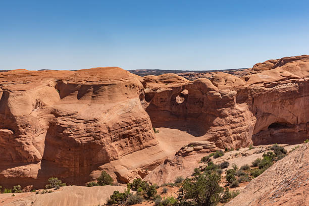 Upper Delicate Arch Viewpoint in Arches National Park, Utah, USA.