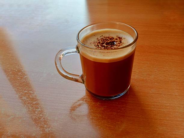A glass of coffee