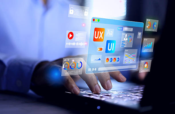 istock creative idea on laptop screen to design products or application 2233277075