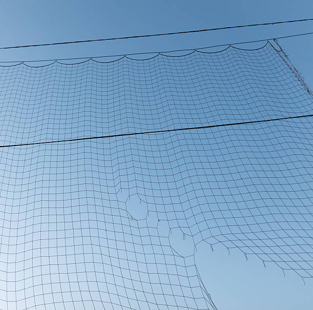 istock A blue sky with a net on the ground 2233277765