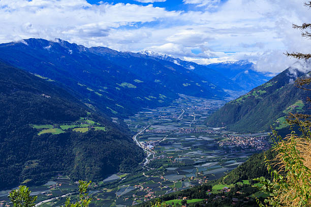 istock View from Hochmuth mountain station towards valley Etschtal with mountain panorama and summit Hasenöhrl in South Tyrol, Italy 2233278119