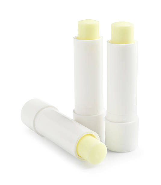 istock Lip balms isolated on white. Cosmetic product 2233284366