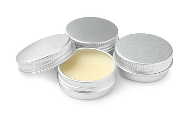 istock Lip balms isolated on white. Cosmetic product 2233284411