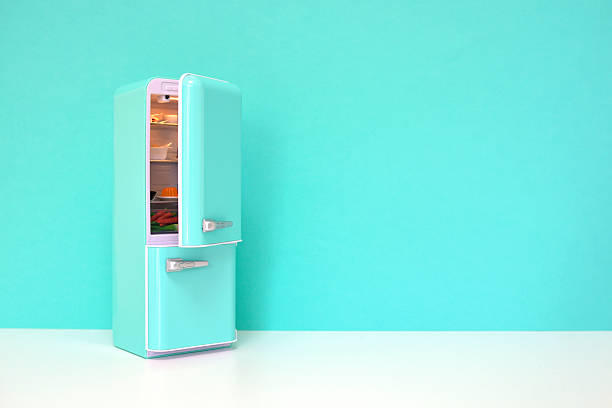 istock Miniature Turquoise Refrigerator 2233285858