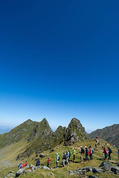 istock Hikers on a Scenic Mountain Ridge 2233289060