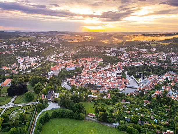 istock Sunrise over Cesky Krumlov revealing medieval charm 2233308264