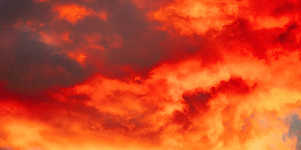 istock Sunrise Bright Dramatic Sky. Scenic Colorful Sky At Dawn. Sunset Sky Natural Abstract Background In Red Orange Colors. 2233308531