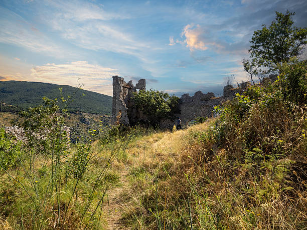 istock Count d'Aquino castle ruins, Roccasecca, Italy 2233308850