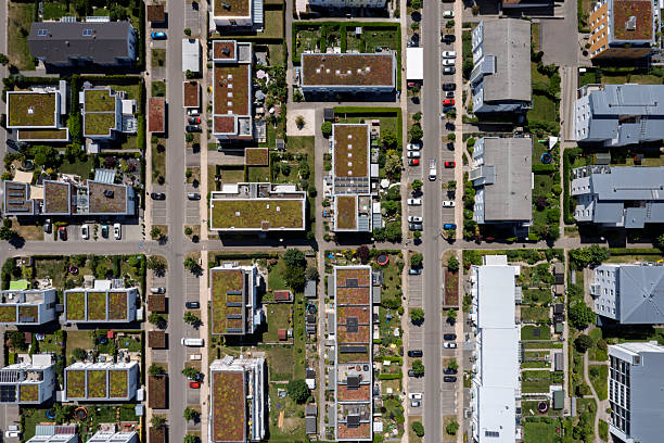 istock Residential buildings from above 2233316065
