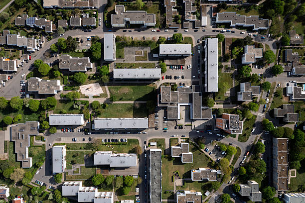 istock Residential buildings from above 2233316260