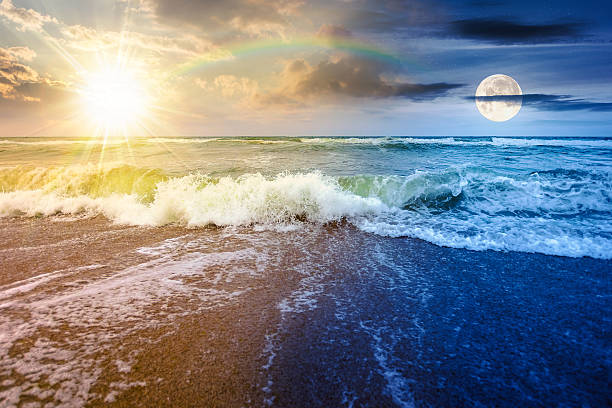 istock sea tide before storm on autumn equinox 2233327976