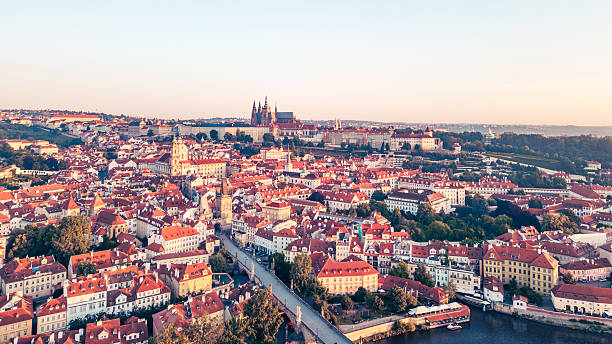 istock Stunning Sunrise Over Prague's Medieval Cityscape 2233331735