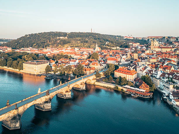 istock Stunning Sunrise Over Charles Bridge in Prague 2233331919