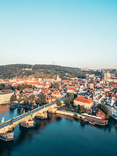 istock Stunning Morning Over Prague and Vltava 2233332042