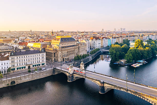 istock National Theatre by Vltava River 2233332385