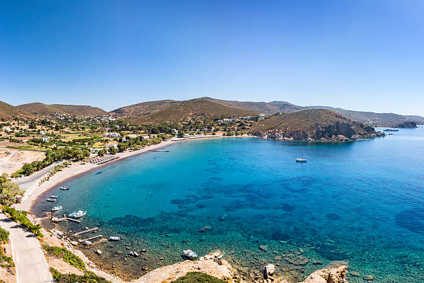 istock Kampos beach in Patmos island, Greece 2233353724