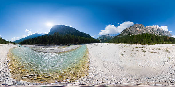 istock Hiking near Cortina d'Ampezzo - Italy - Equirectangular 360 degree landscape 2233370997
